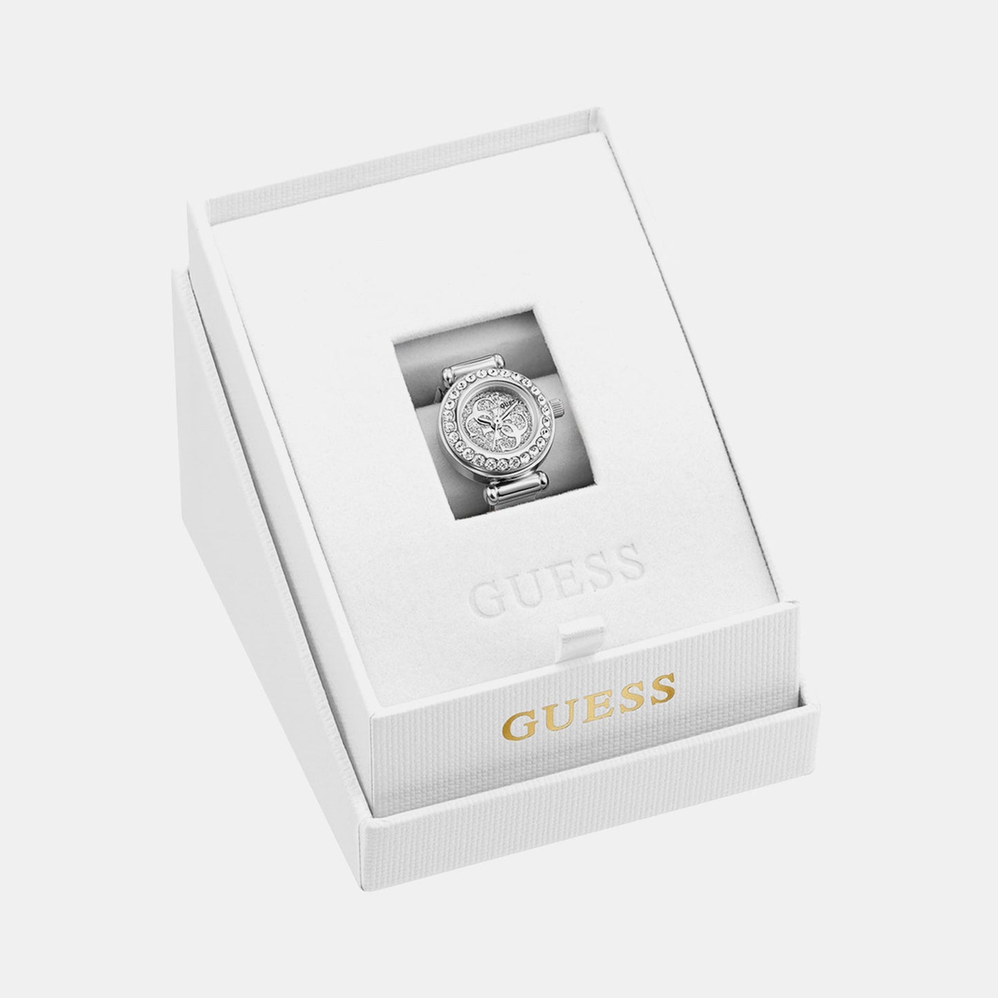 Gb Anna Women Quartz Silver Dial Analog Stainless Steel GW1078L1
