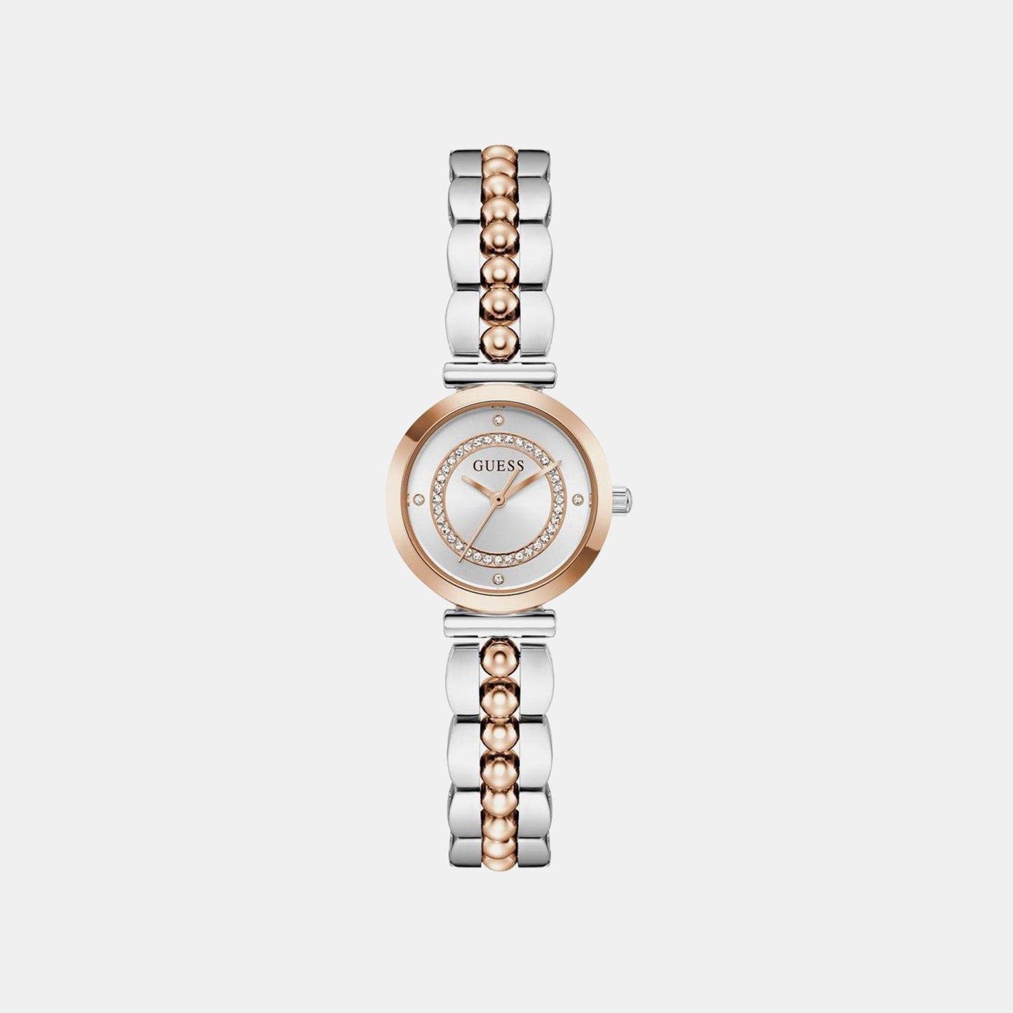 Gb Leena Women Quartz Silver Dial Analog Stainless Steel GW0994L5 - Guess watch