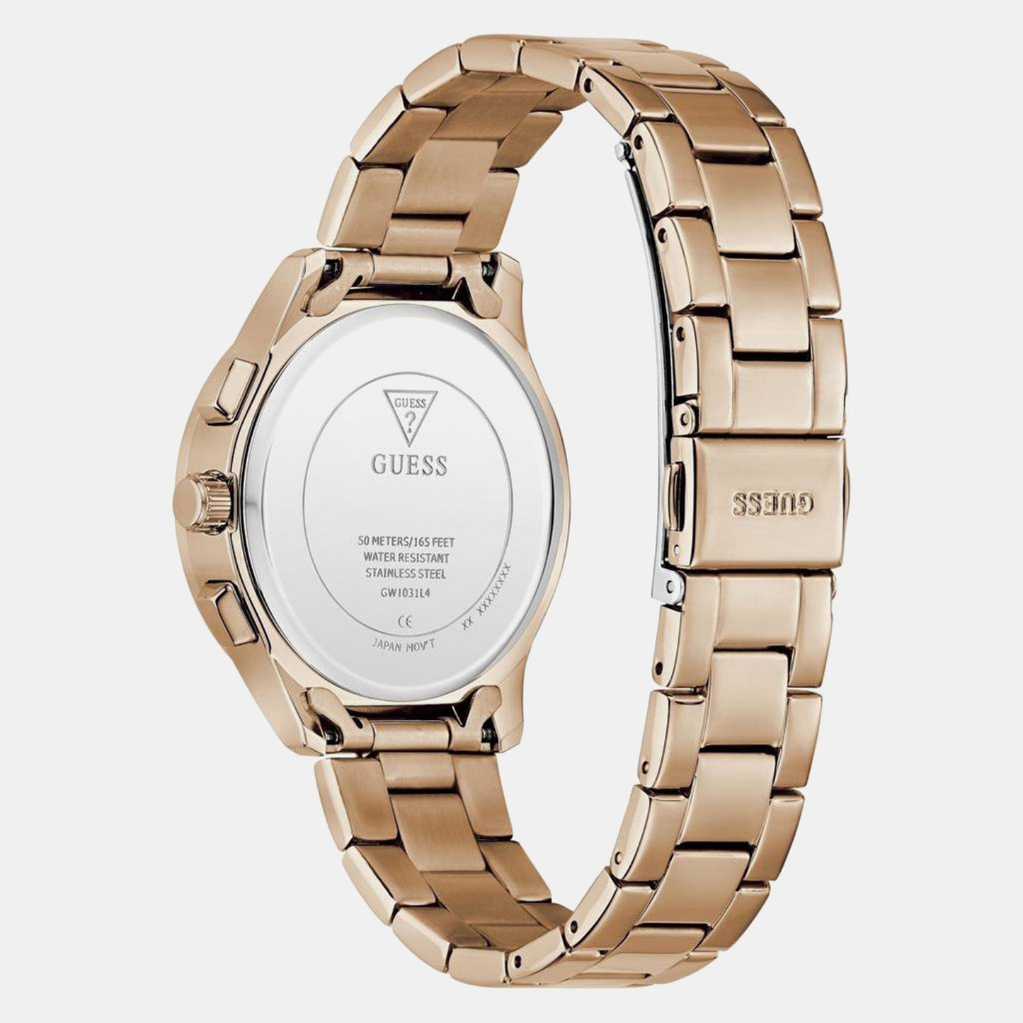 Gd Birdie Women Quartz Rose Gold Dial Analog Stainless Steel GW1031L4