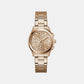 Gd Birdie Women Quartz Rose Gold Dial Analog Stainless Steel GW1031L4