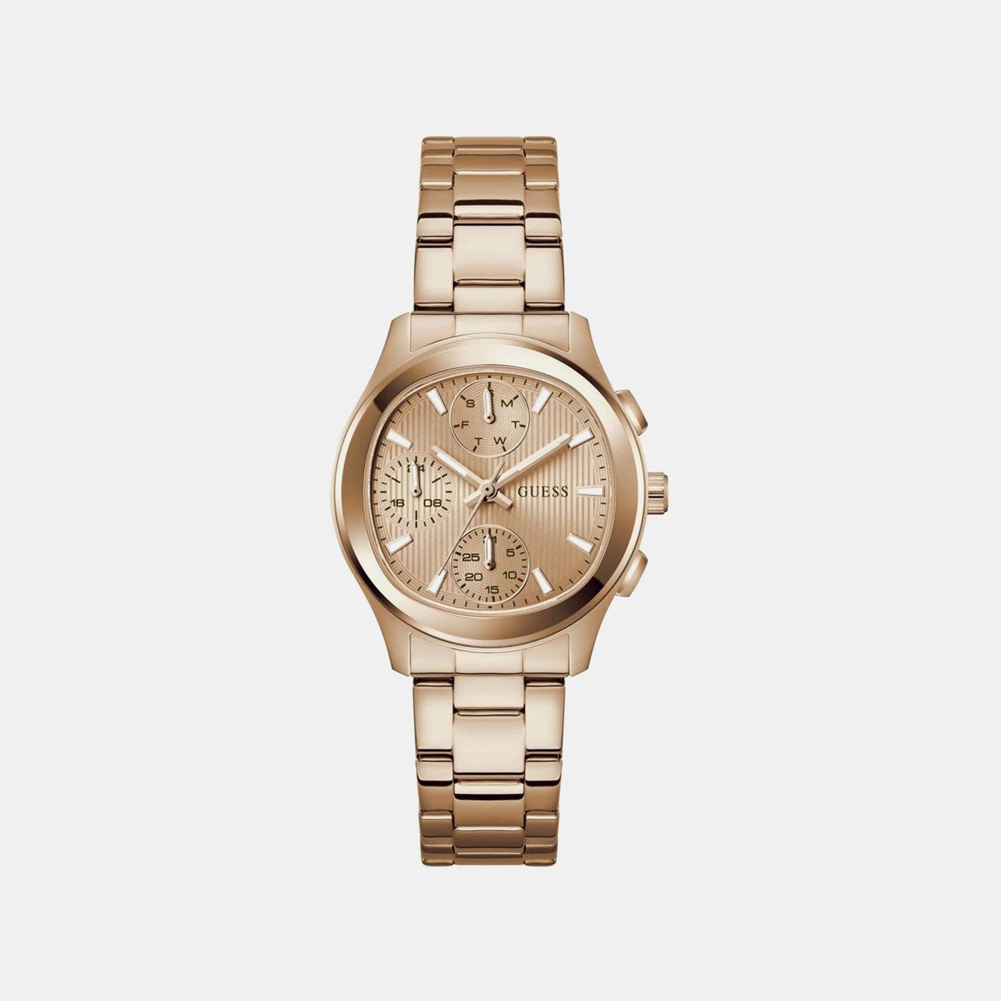 Gd Birdie Women Quartz Rose Gold Dial Analog Stainless Steel GW1031L4