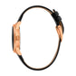 Donna affascinante Rose Gold Leather