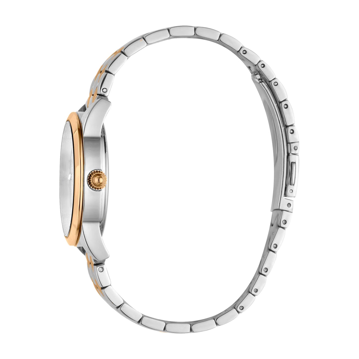 SET Steel Yellow Gold TwoTone Zircons