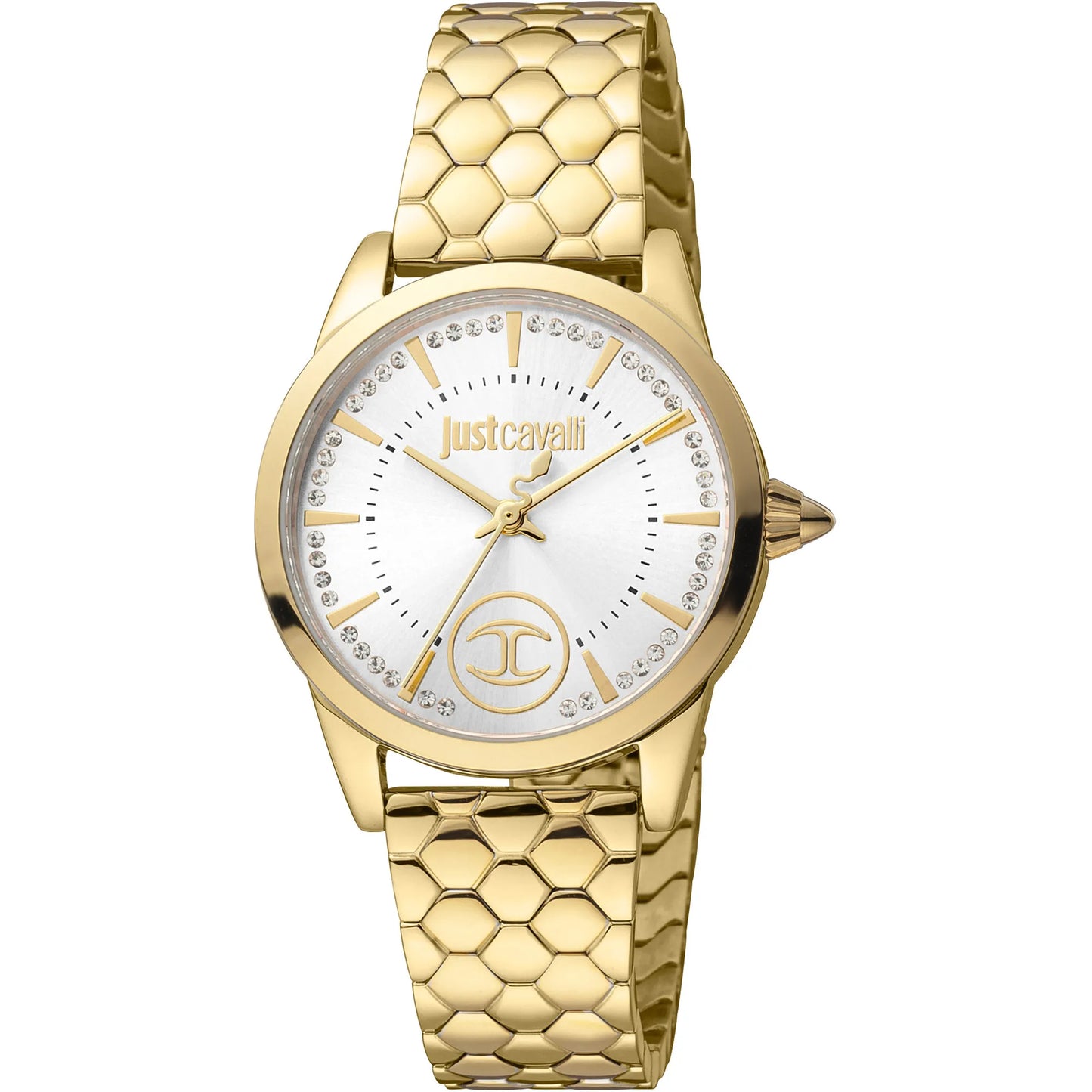 Donna affascinante Yellow Gold Silver