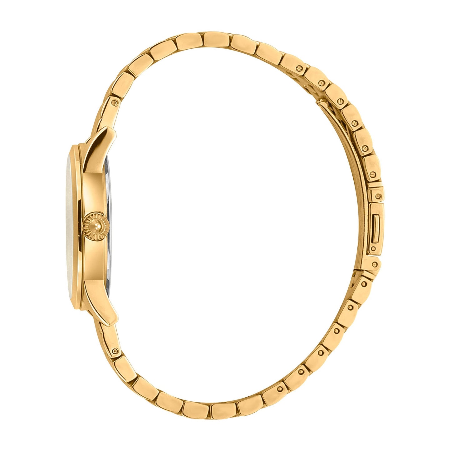 Donna affascinante Yellow Gold Silver
