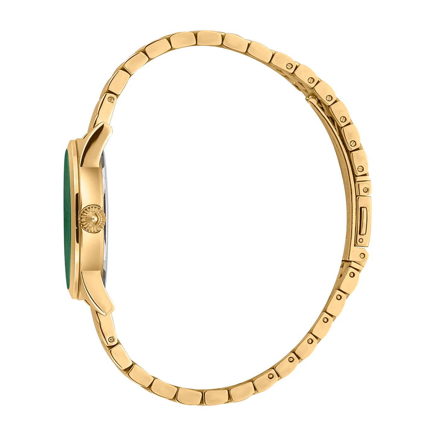 Donna affascinante Yellow Gold Green