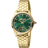 Donna affascinante Yellow Gold Green