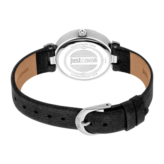 Vibrazioni Leather Black Silver Leopard