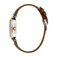 Vibrazioni Leather Brown Yellow Gold Leopard Glitter