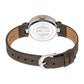 Vibrazioni Leather Grey Rose Gold Leopard Glitter