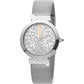 Vibrazioni Steel Silver Leopard Glitter