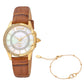 Set Catena Brown Leather