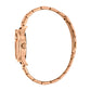 Logomania SET Steel Rose Gold Zebra Zircons