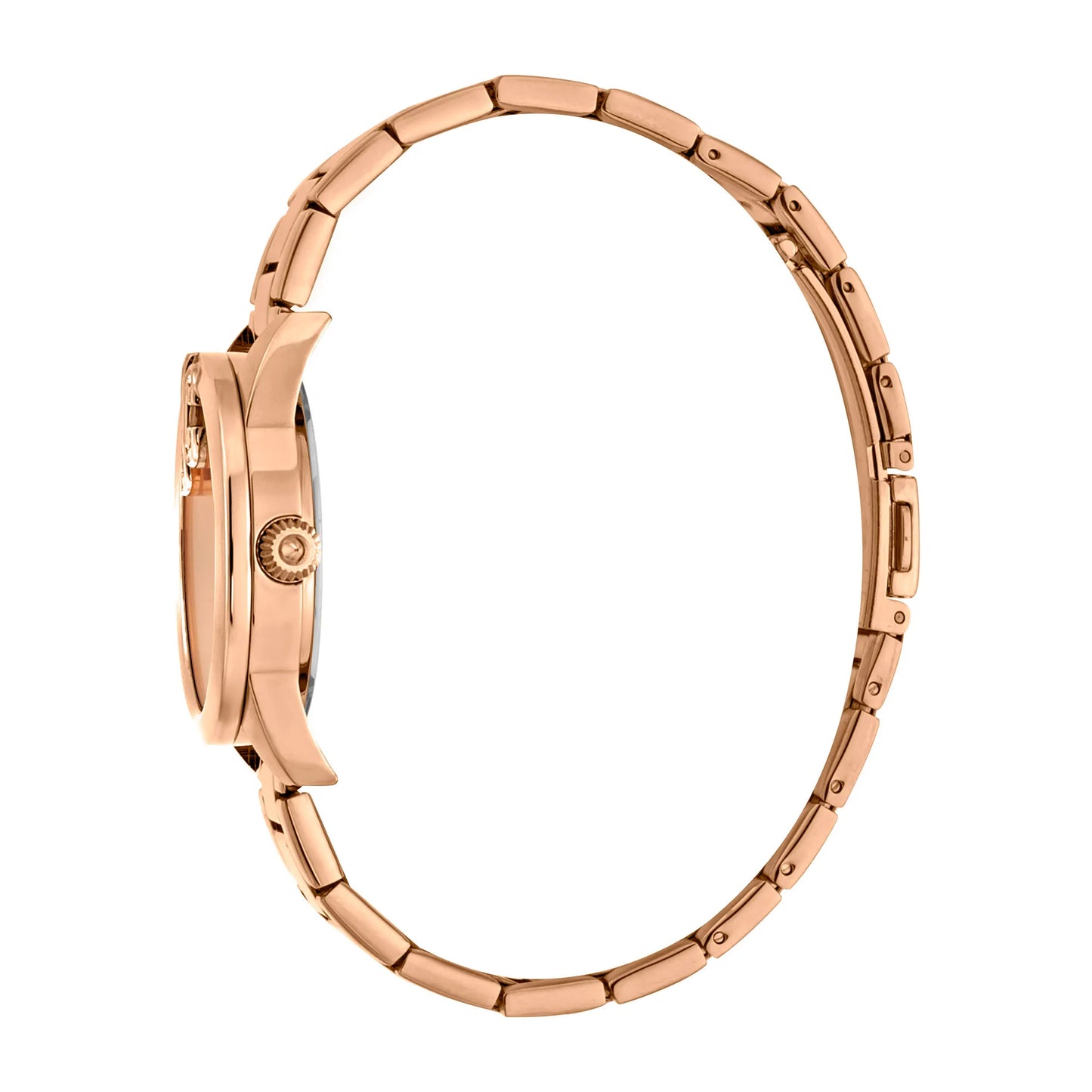 Logomania SET Steel Rose Gold Zebra Zircons