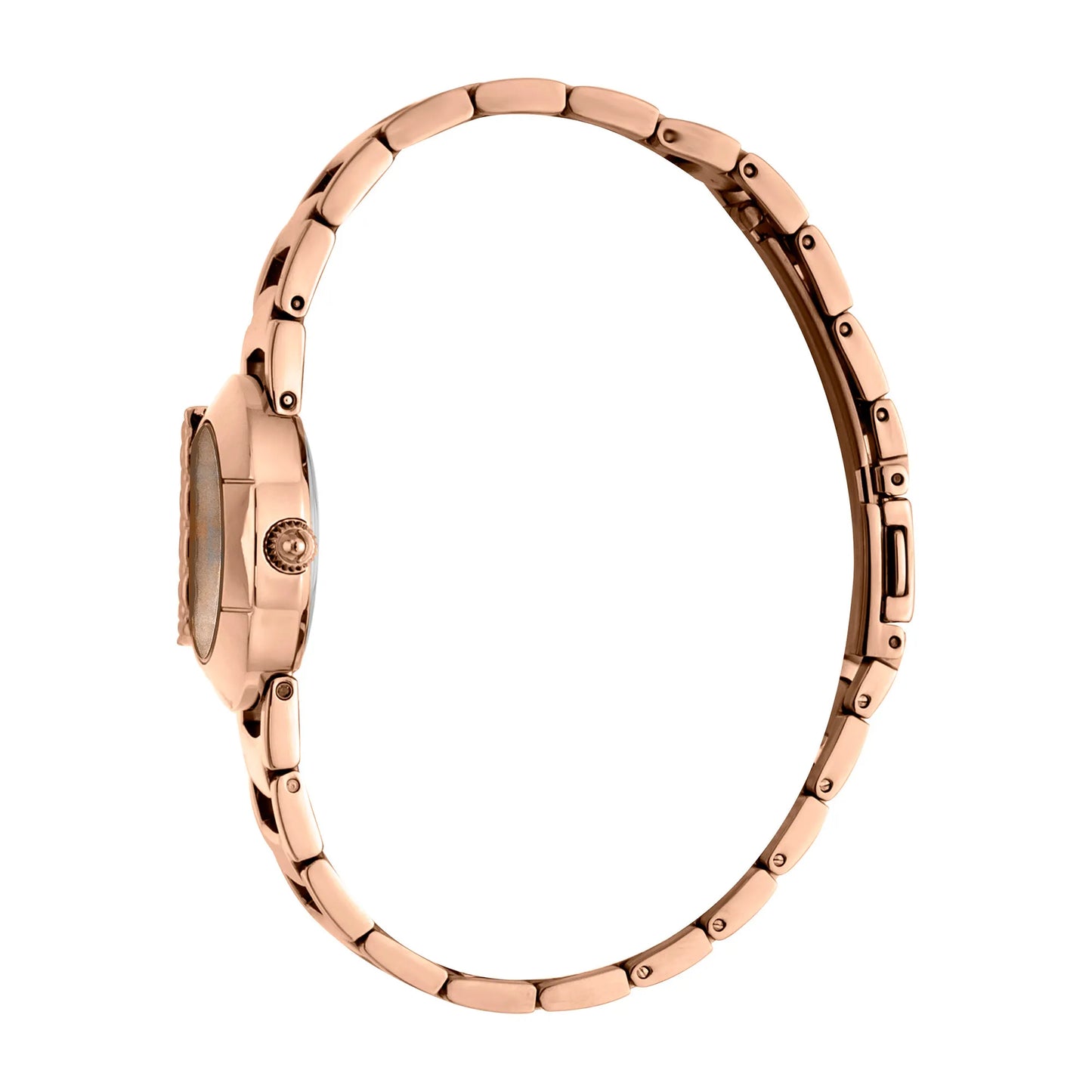 Steel Rose Gold Zebra Glitter