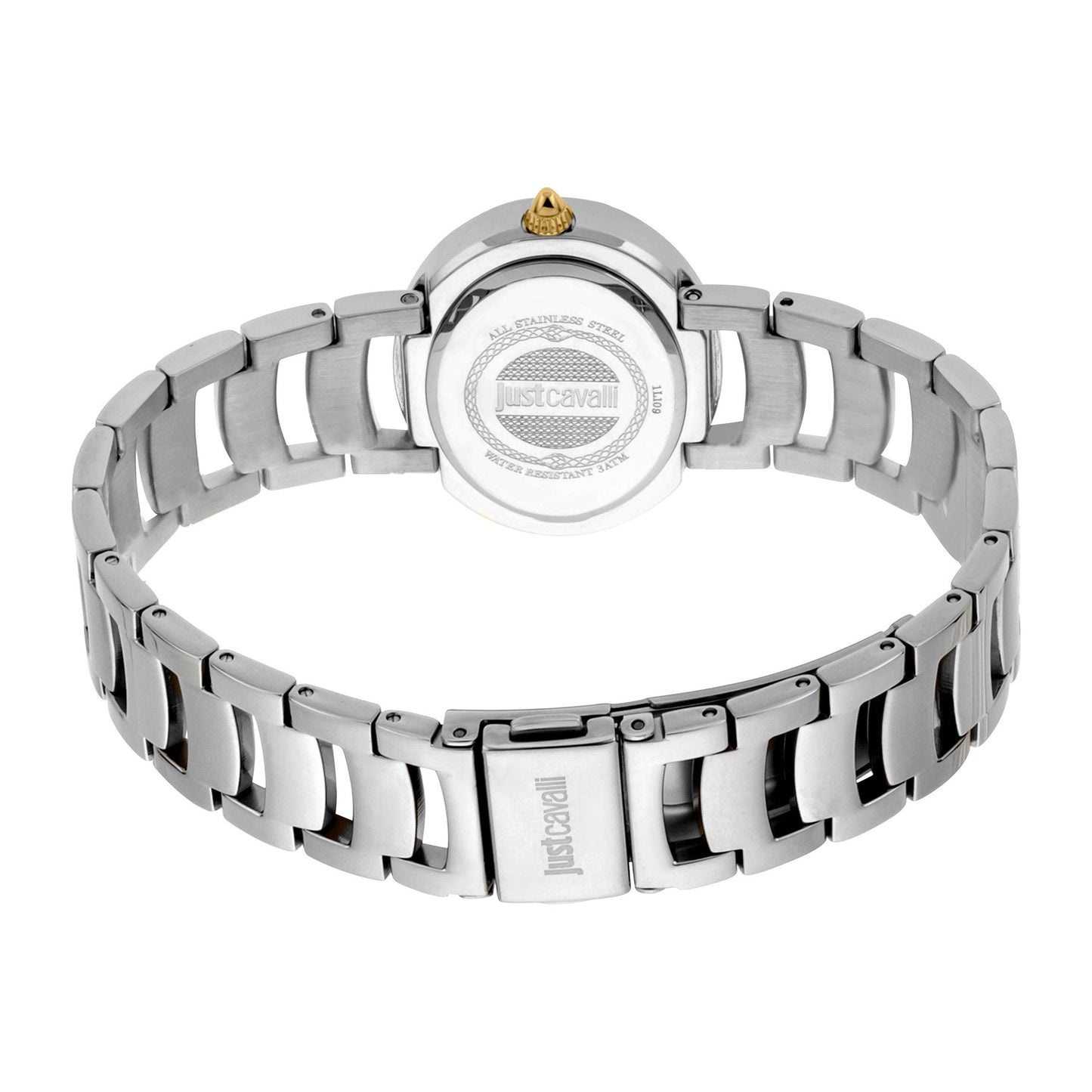 Steel Yellow Gold TwoTone Zebra Glitter