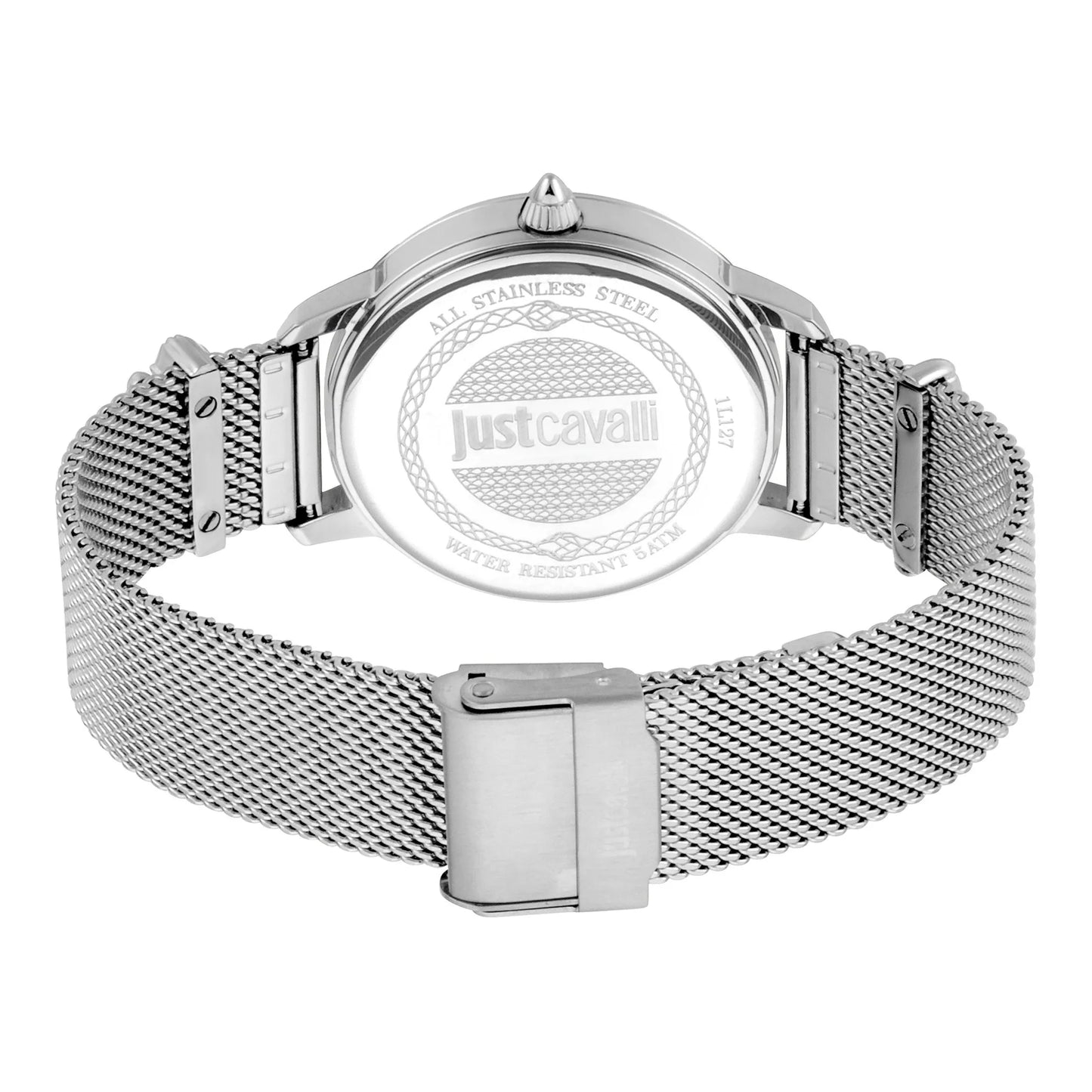 Just per me Steel Silver Zebra Glitter