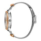 Just per me Steel Rose Gold TwoTone Zebra Glitter