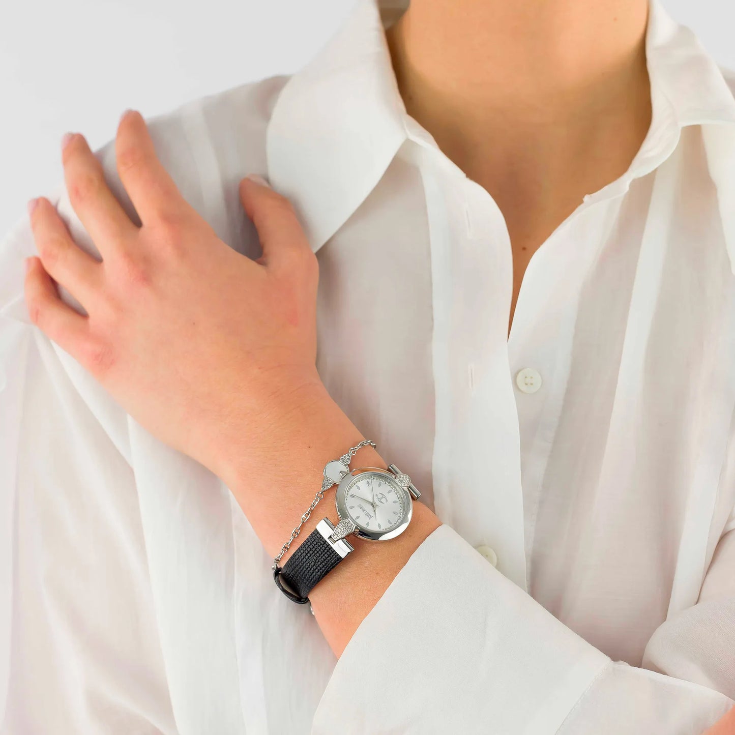 Donna moderna Silver Leather