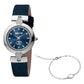 Donna moderna Blue Leather