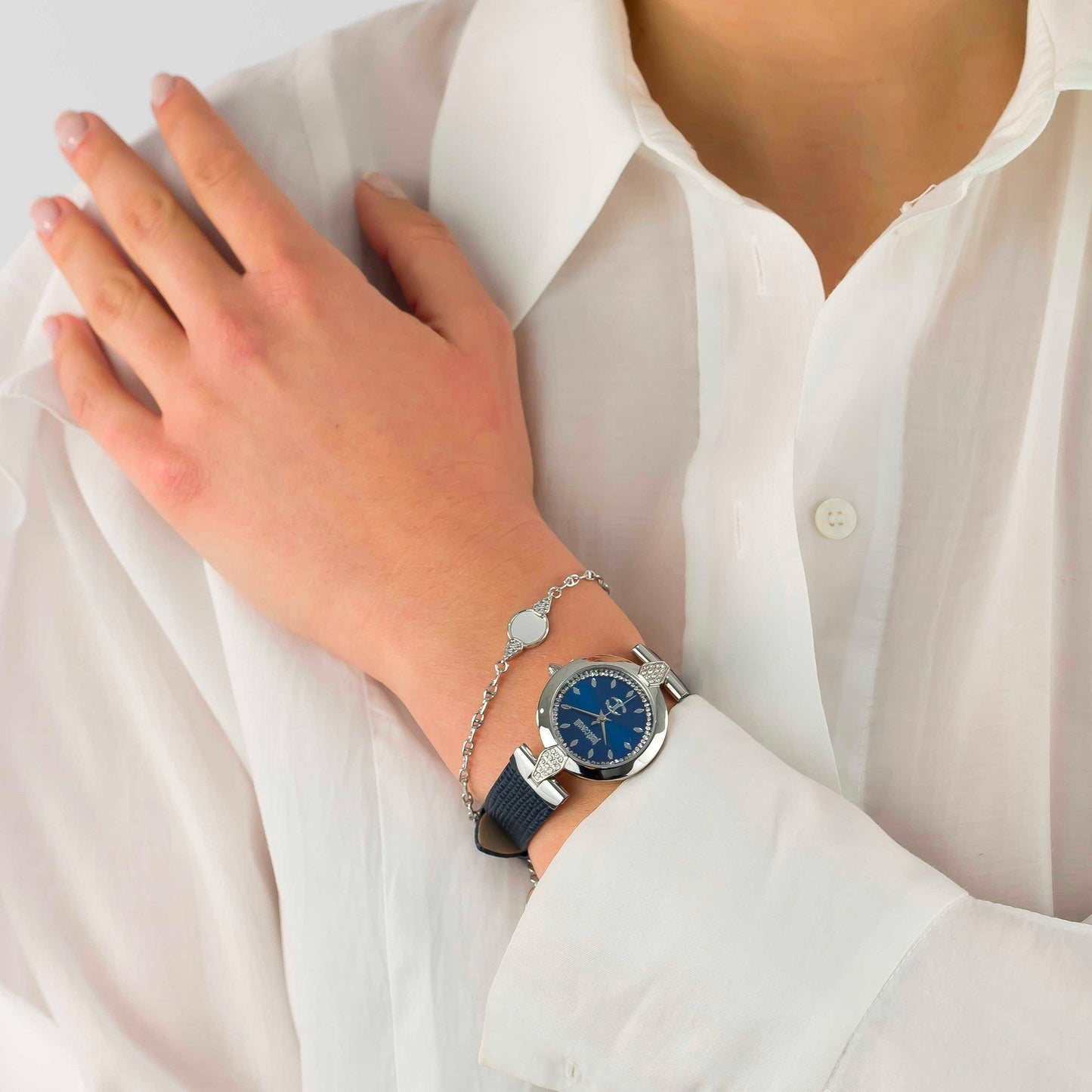 Donna moderna Blue Leather
