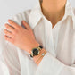 Donna moderna Yellow Gold Leather