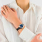 Donna finezza Blue Leather