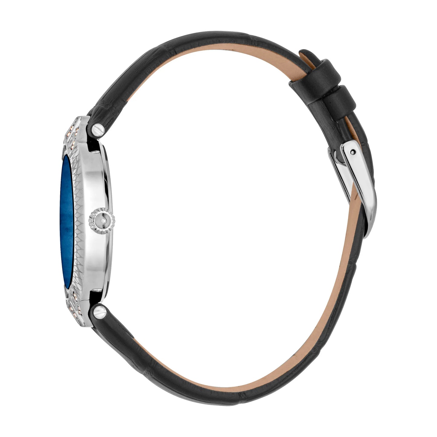 Luce Leather Black Blue