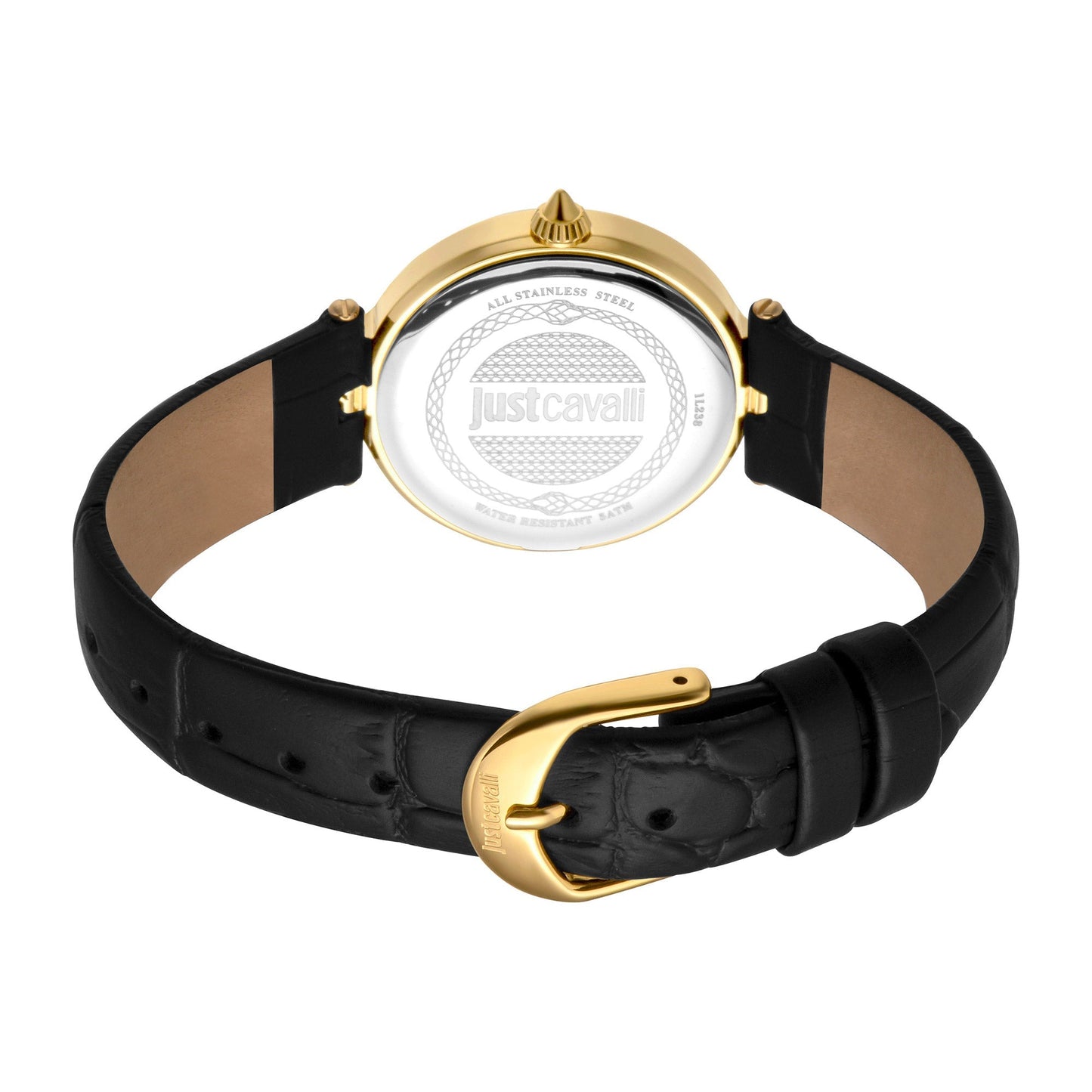 Luce Leather Black Gold