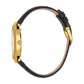Luce Leather Black Gold