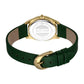 Fashion Glam Leather Green Gold