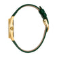 Fashion Glam Leather Green Gold