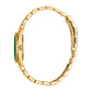 Fashion Glam Yellow Gold Green