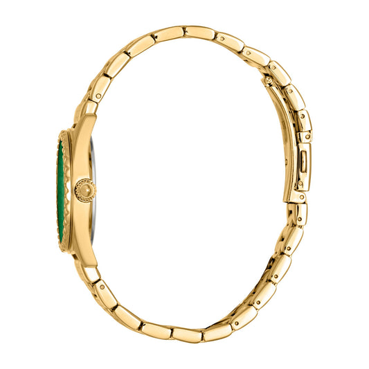 Fashion Glam Yellow Gold Green