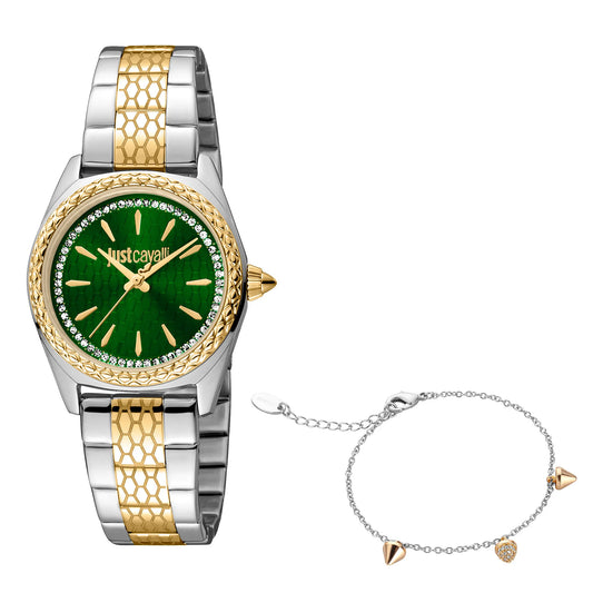 Fashion Glam Two Tones Green