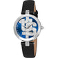 Maiuscola Leather Black Blue