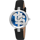 Maiuscola Leather Black Blue