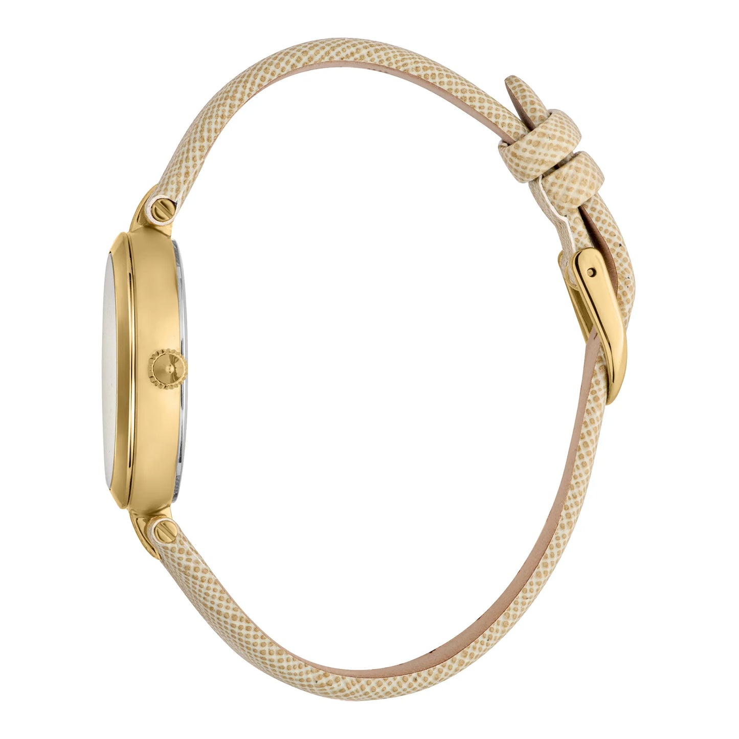 Maiuscola Leather Beige Gold