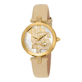 Maiuscola Leather Beige Gold