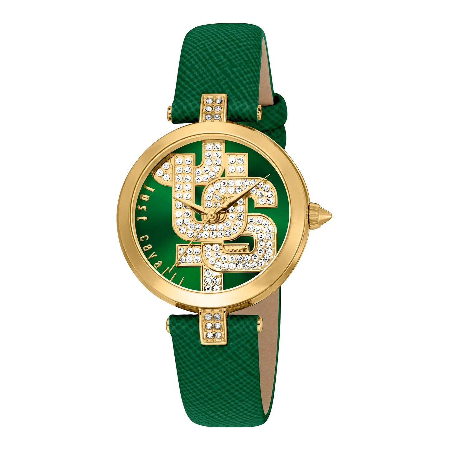 Maiuscola Leather Green Gold