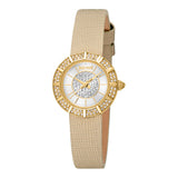 Eleganza Mini Leather Beige Gold