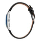 Pacentro Leather Black Blue