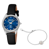 Pacentro Leather Black Blue