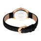 Pacentro Leather Black Rose Gold