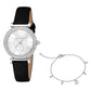 Varenna Leather Black Silver