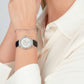 Varenna Leather Black Silver