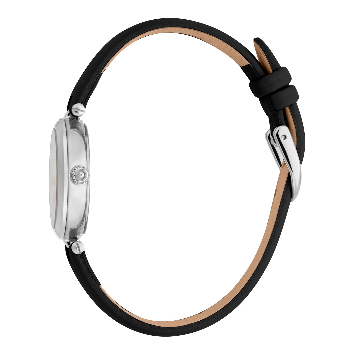 Modena Leather Black Silver Multicolor