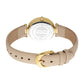 Modena Leather Beige Yellow Gold