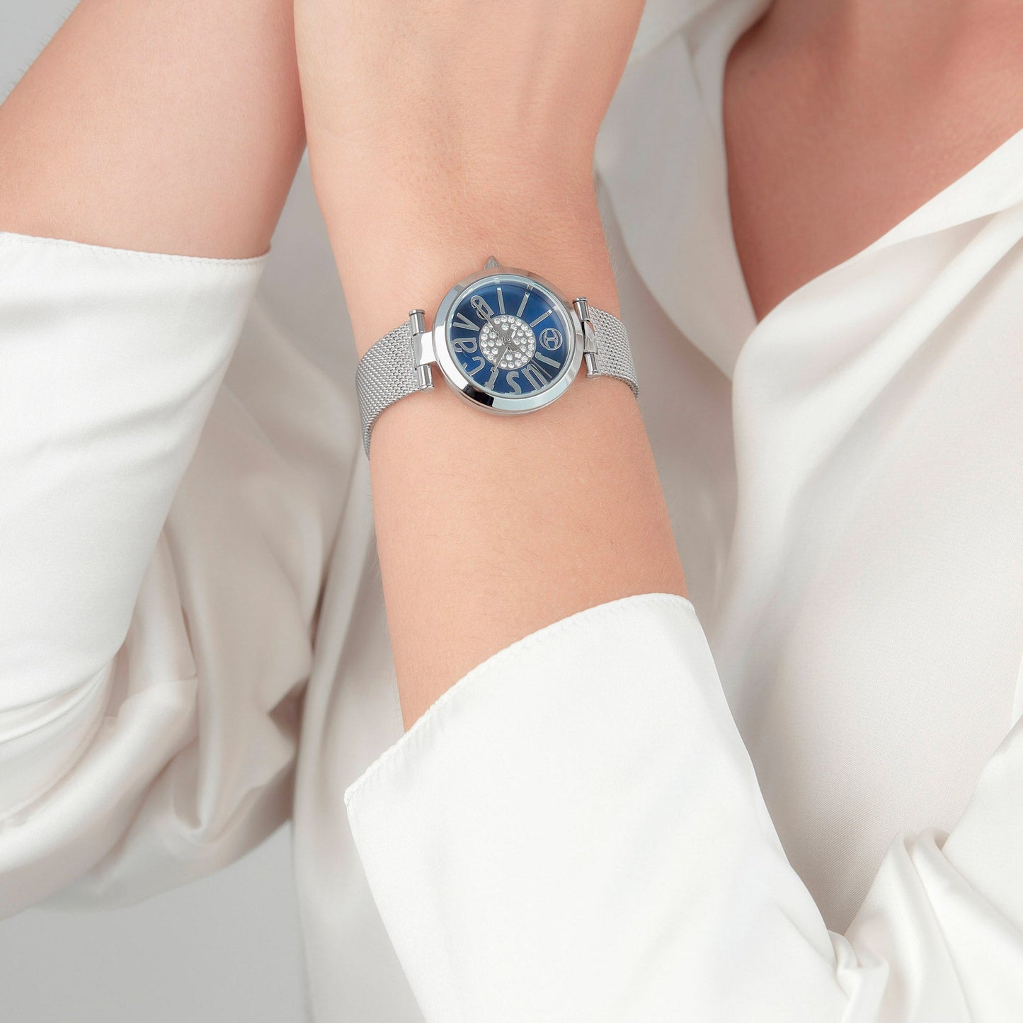 Modena Mesh Silver Blu