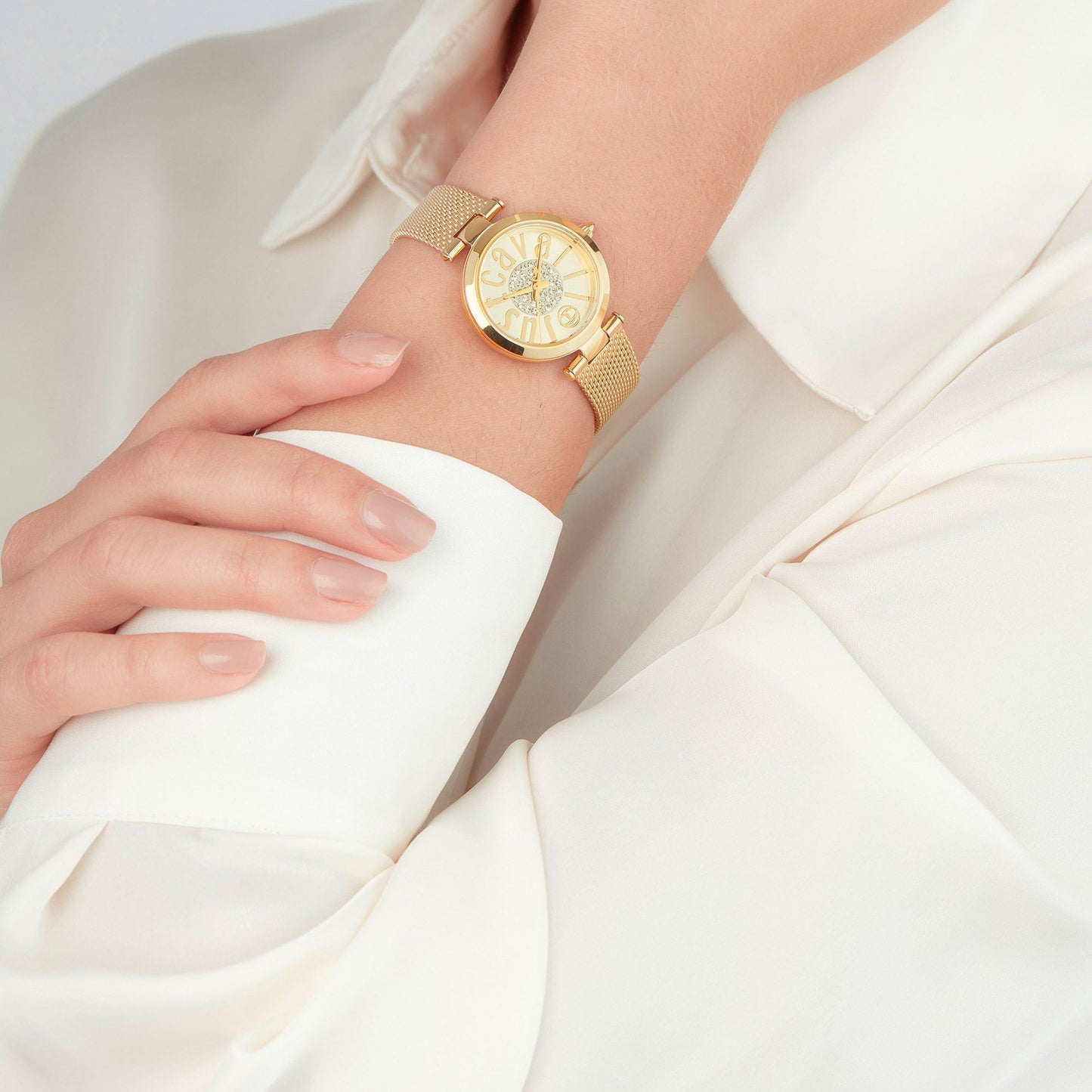 Modena Mesh Yellow Gold